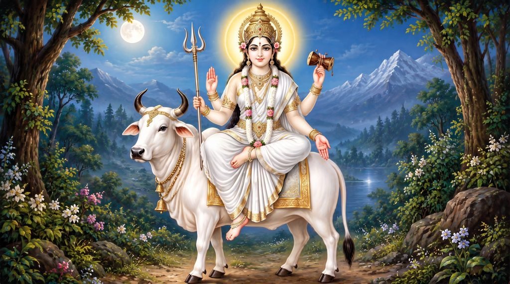 Divine Mother Sri Devi Mahagauri