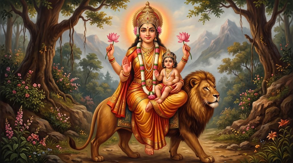 Divine Mother Sri Devi Skandamata